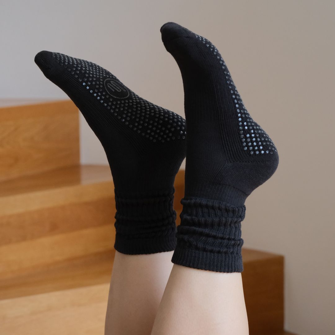 Scrunch Grip Socks