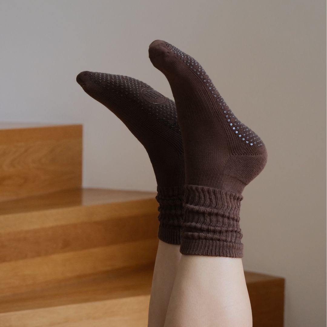 Scrunch Grip Socks