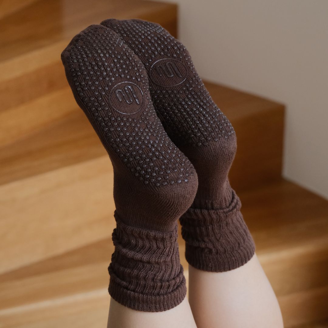 Scrunch Grip Socks
