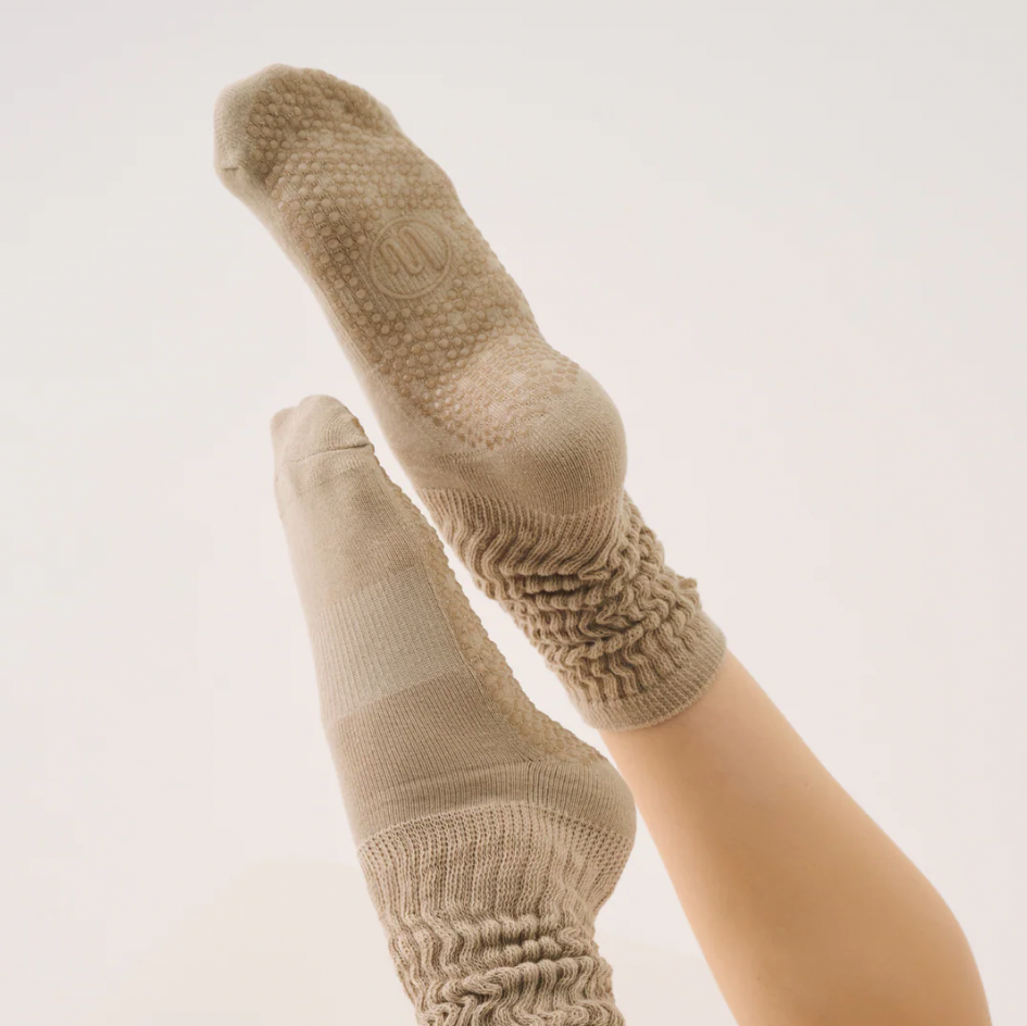 Scrunch Grip Socks