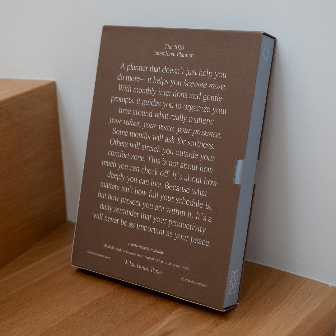 Intentional Planner 2026