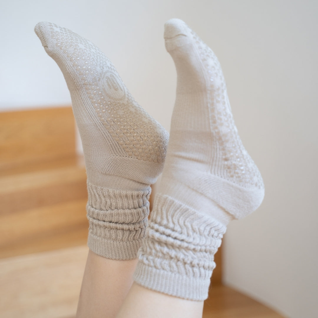 Scrunch Grip Socks
